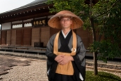 Japanese monk