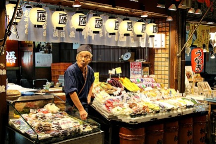 Nishiki Market seller