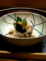 Kaiseki crab dish